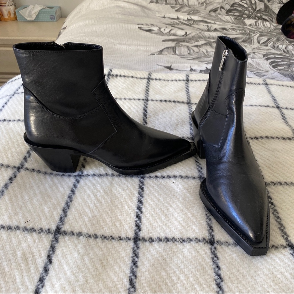THE KOOPLES women boots genuine leather NWT US 8 - Picture 8 of 15